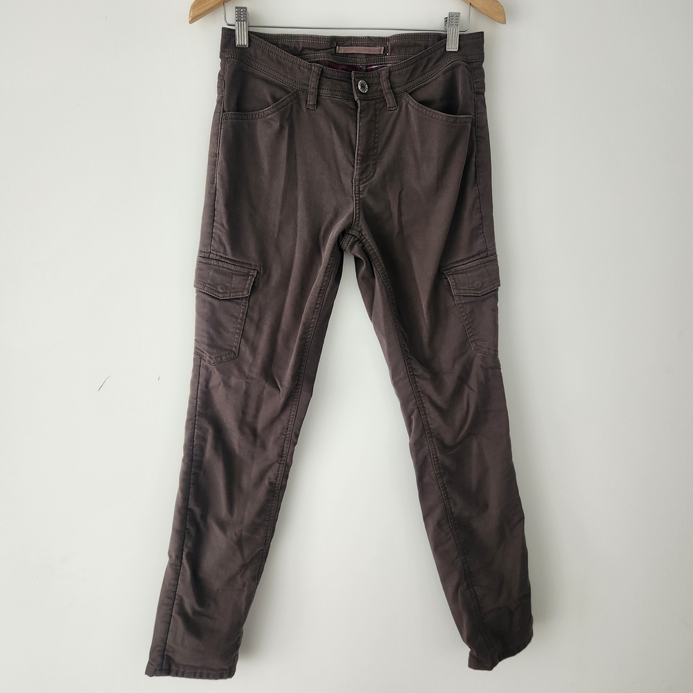 L.L. Bean Brown Straight Leg Pants Flannel Lined Winter Pants